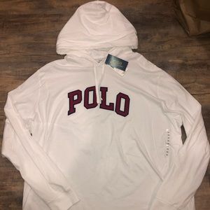 New Polo Ralph Lauren Light Hoodie Spell Out